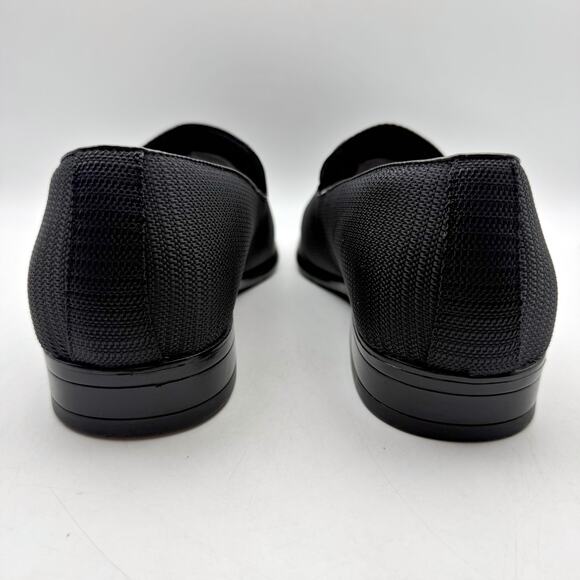 Stacy Adams Mens Tazewell Tassel Loafer US 11 M EU 44 Black Slip On EUC - Picture 9 of 14